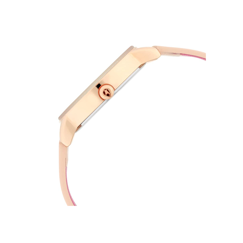 Fastrack Ruffles 6206wl01 Leather Strap Women's Watch