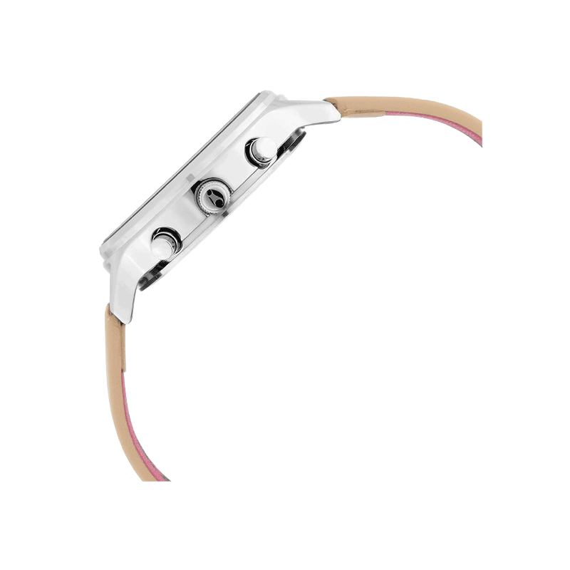 Fastrack Ruffles 6208SL01 Leather Strap Women's Watch