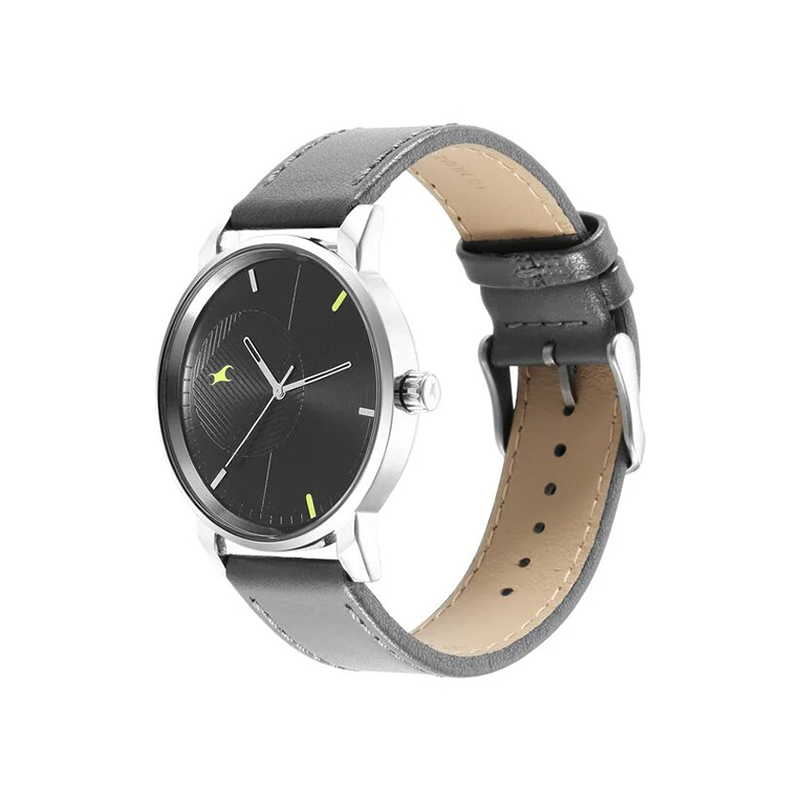 Fastrack Stunners 3278SL01 Analog Leather Strap Men’s Watch