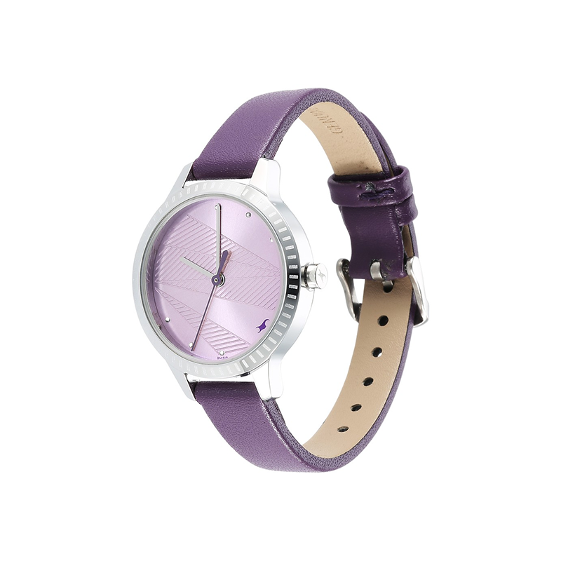 Fastrack Stunners 6267SL01 Leather Strap Women's Watch