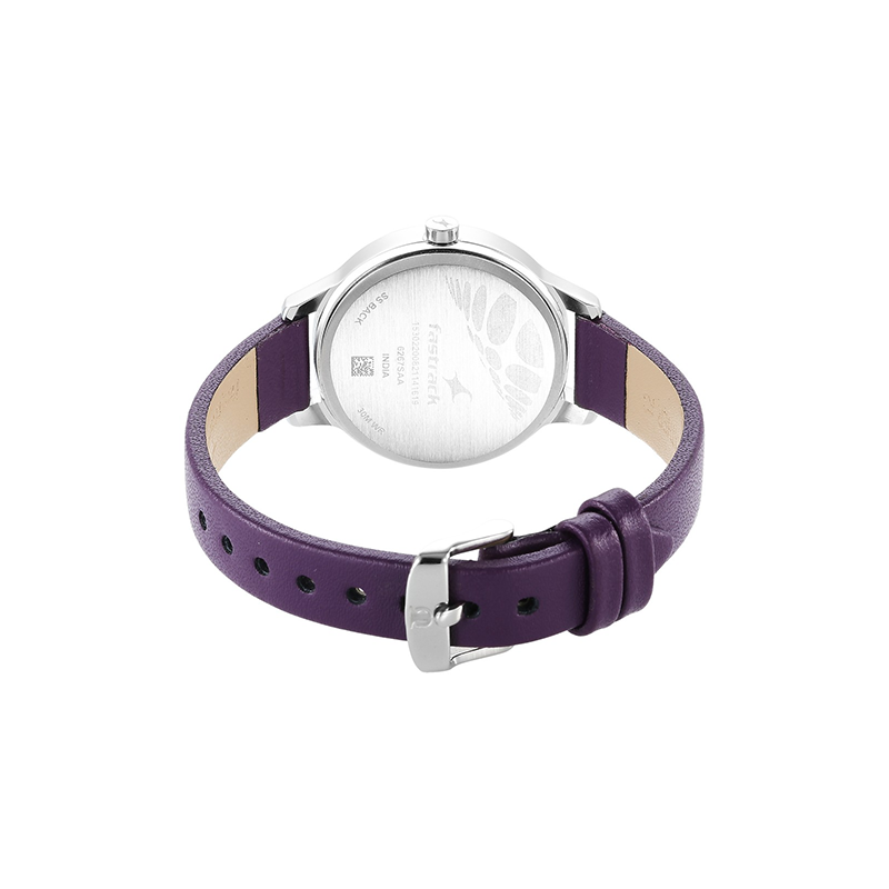 Fastrack Stunners 6267SL01 Leather Strap Women's Watch