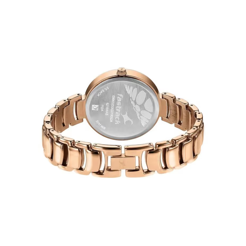 Fastrack Style Up 6216WM02 Quartz Analog Metal Strap Women's Watch