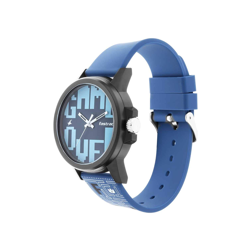 Fastrack Arcade Quartz 68012PP02 Analog Silicone Strap Unisex Watch