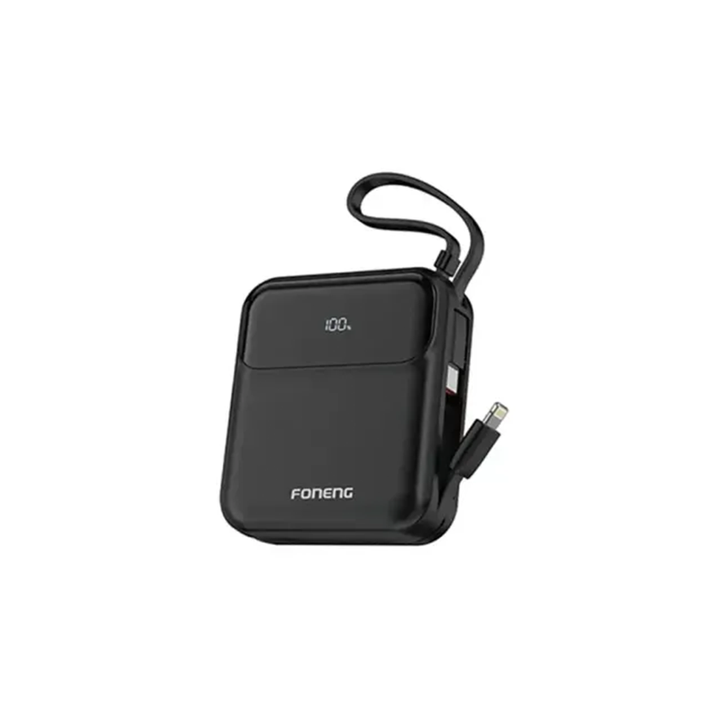 Foneng PX111 10000mAh 22.5W Dual Cable Mini Power Bank