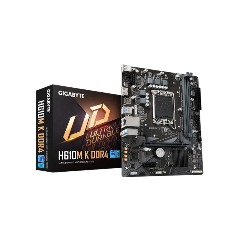 GIGABYTE H610M K (2.0) Intel DDR4 Micro ATX Motherboard
