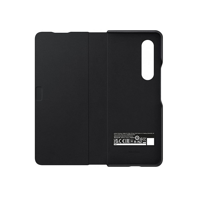 Galaxy Z Fold3 5G Leather Flip Stand Cover