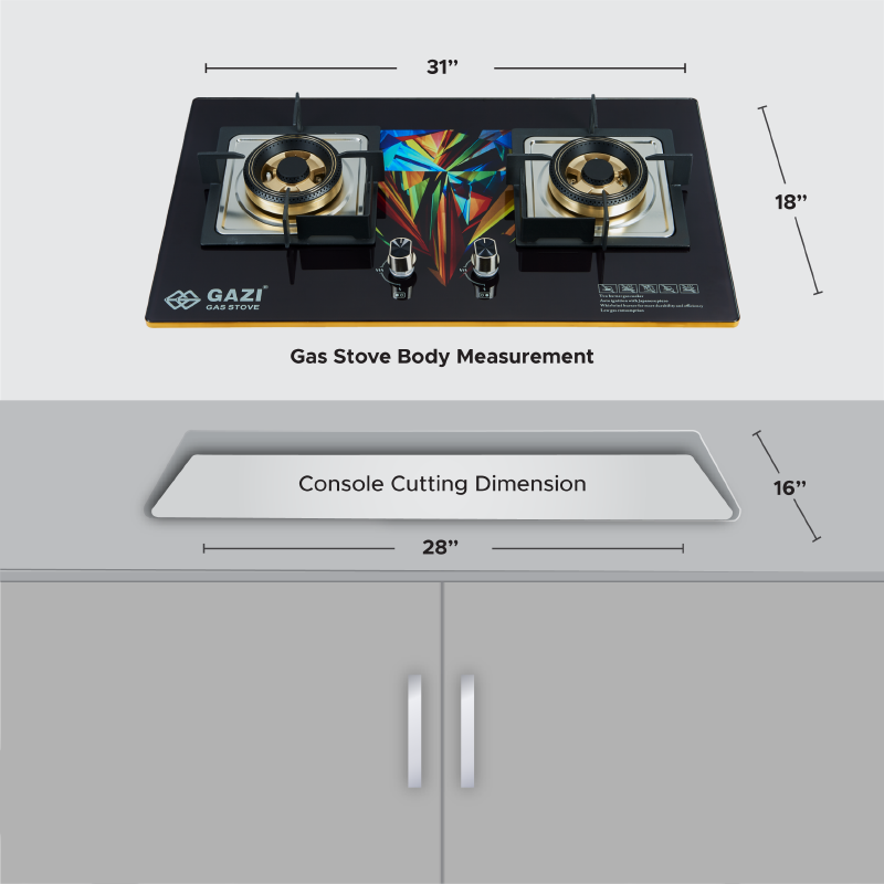 Gazi Ffd 258c Smiss Gas Stove