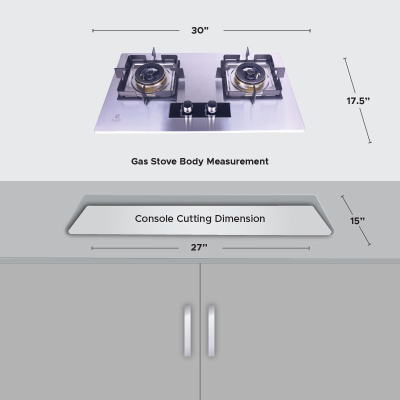 Gazi Ga Bgs 36 Smiss Gas Stove