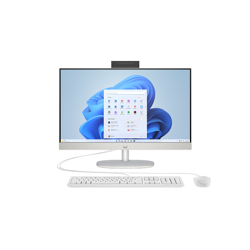 HP 24-cr0096ny Intel Core i7-1355U Intel Iris Xe Graphics 23.8″ FHD All-in-One PC