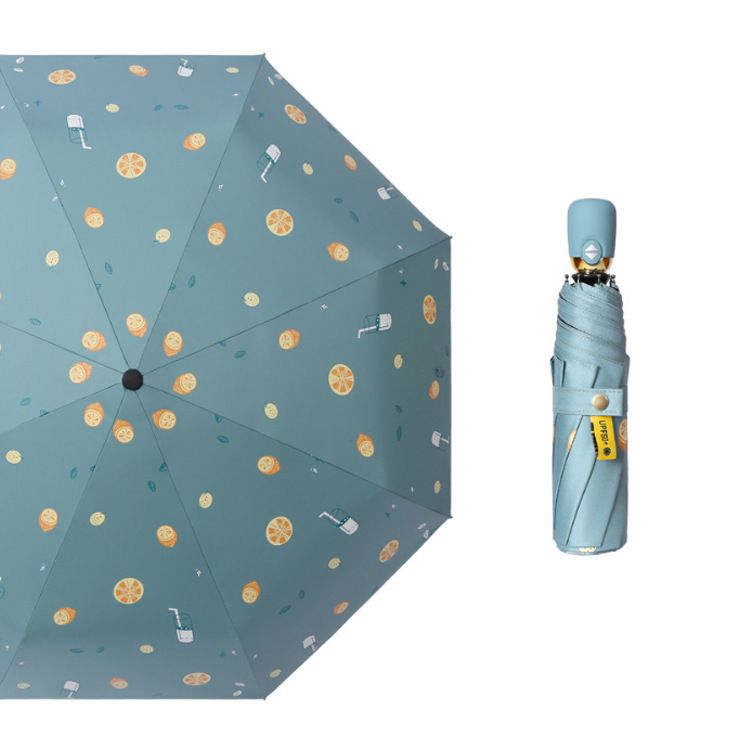 Vinyl-Shield 21-inch 8-Rib 3-Fold Umbrella
