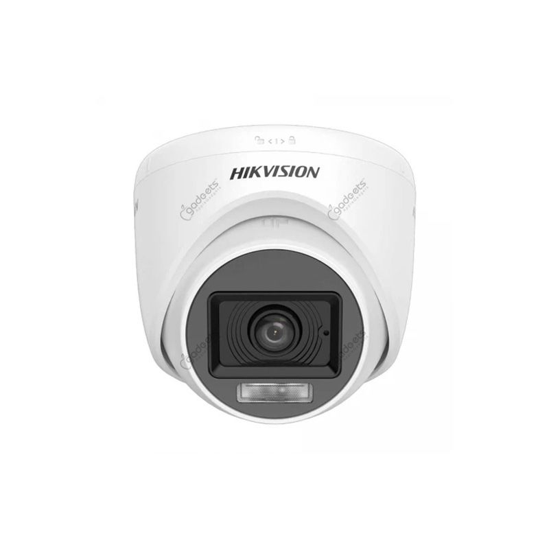 Hikvision DS-2CE76D0T-LPFS 2MP Dual Light Audio Fixed Turret Camera