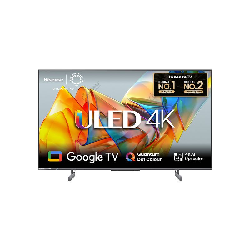 Hisense 43U6F3 43 Inch Bezelless Smart Android 4K ULED Google TV