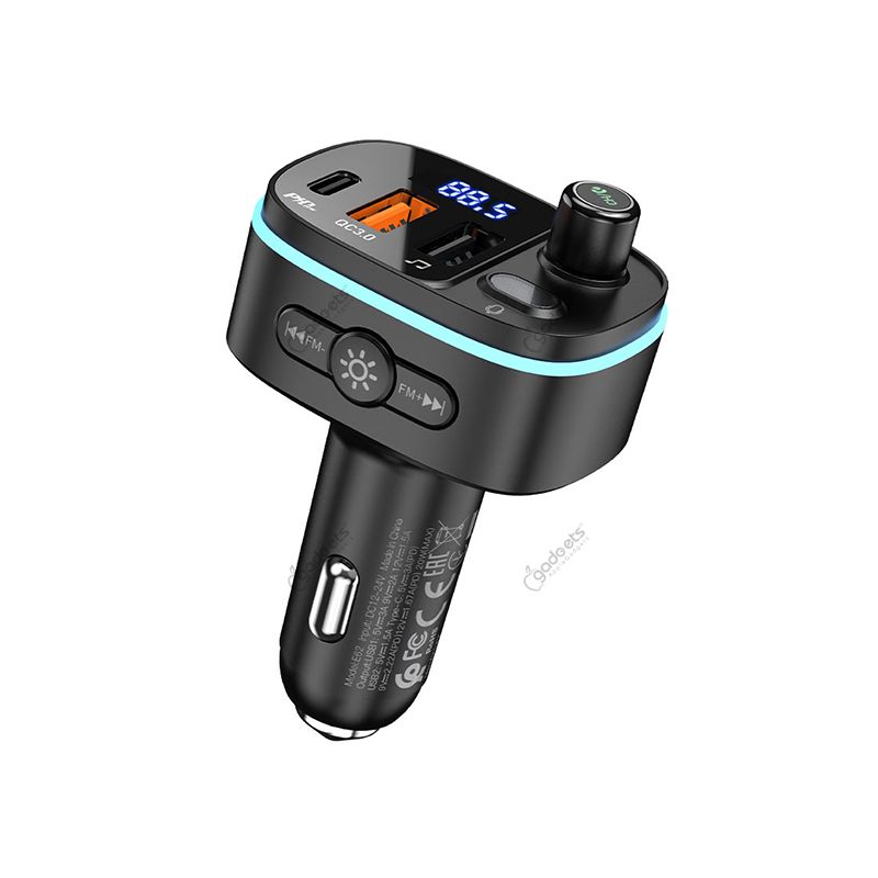 Hoco E62 Fast PD20W + QC 3.0 BT Car Charger