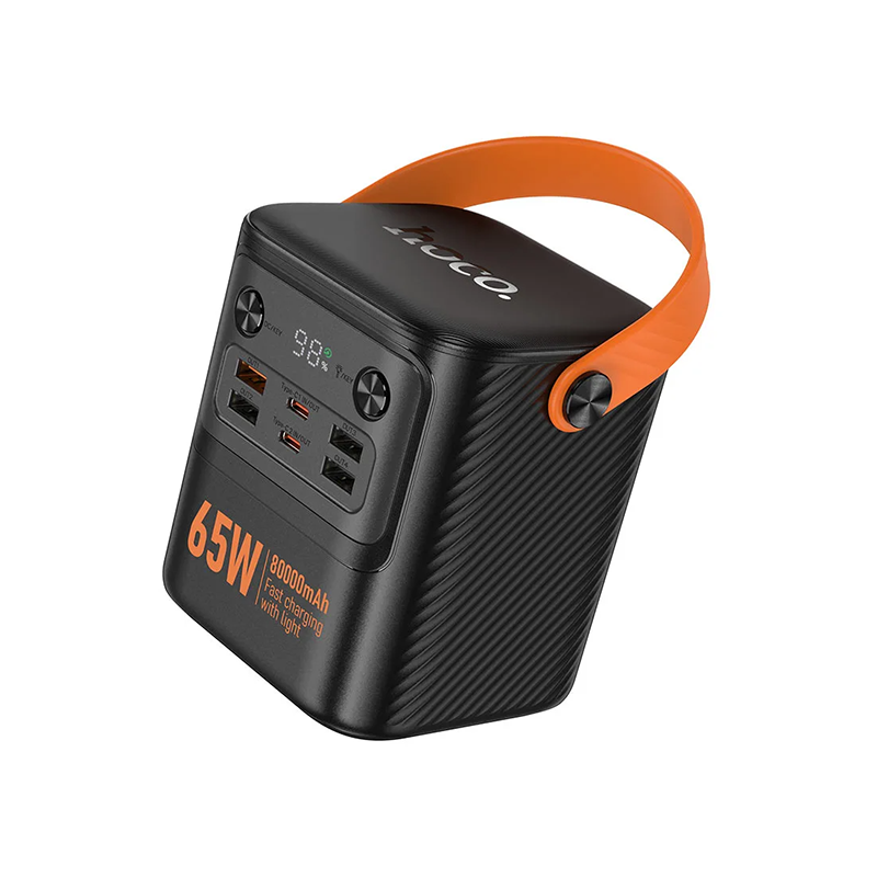 Hoco J152 Pro Tough 65W PD Power Bank - 80000mAh