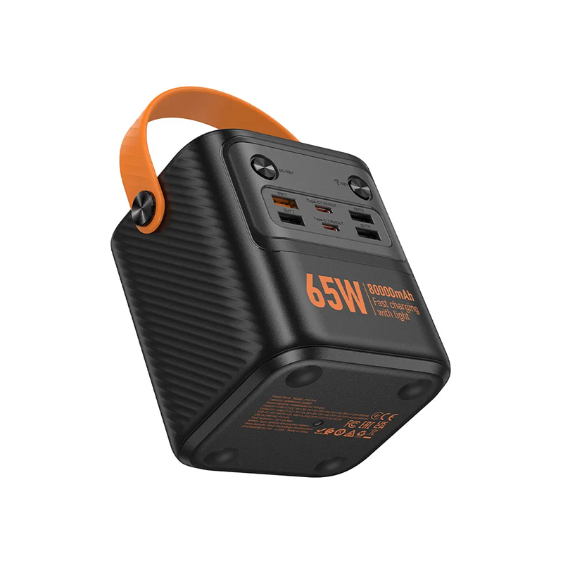 Hoco J152 Pro Tough 65W PD Power Bank - 80000mAh