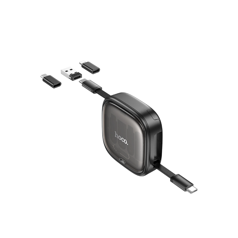 Hoco U140 Retractable Charging Data Cable Set