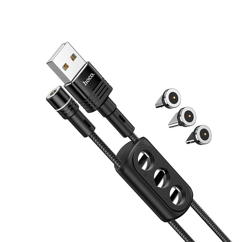 Hoco U98 Sunway 3-in-1 Magnetic Charging Cable 1.2m