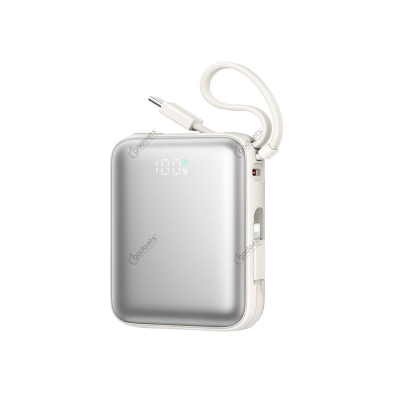 JOYROOM JR-PBF27 22.5W mini 10000mAh Power Bank with Lighting and Type C Cable