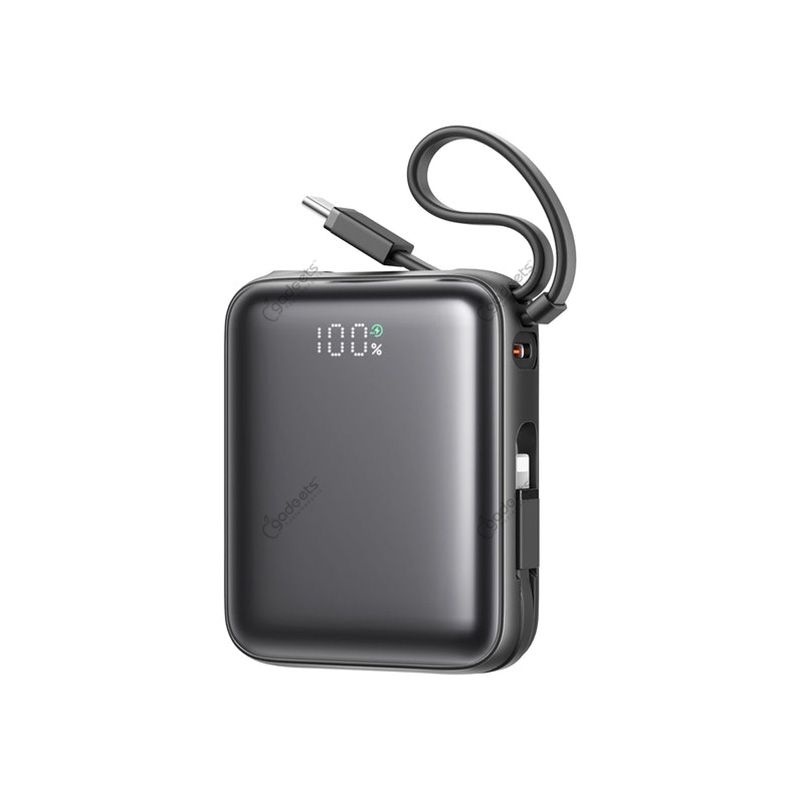 JOYROOM JR-PBF27 22.5W mini 10000mAh Power Bank with Lighting and Type C Cable