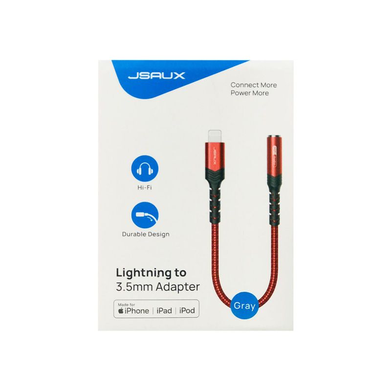 JSAUX Lightning to 3.5mm Adapter