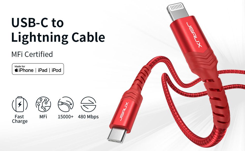JSAUX USBC to Lightning Cable price in Bangladesh