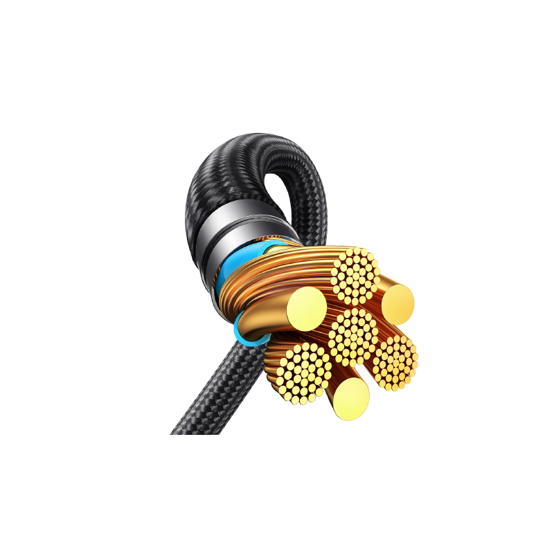 Joyroom A21 100W PD 2-in-1 Braided Fast Charging Cable