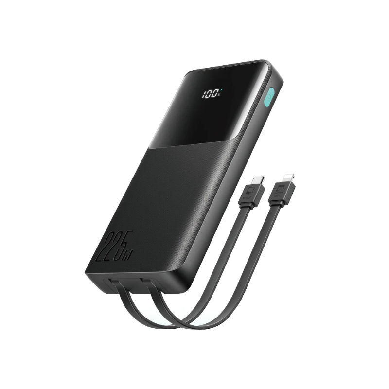 Joyroom JR-PBF19 22.5W Fast Charge Dual Cable Portable Power Bank - 10000mAh