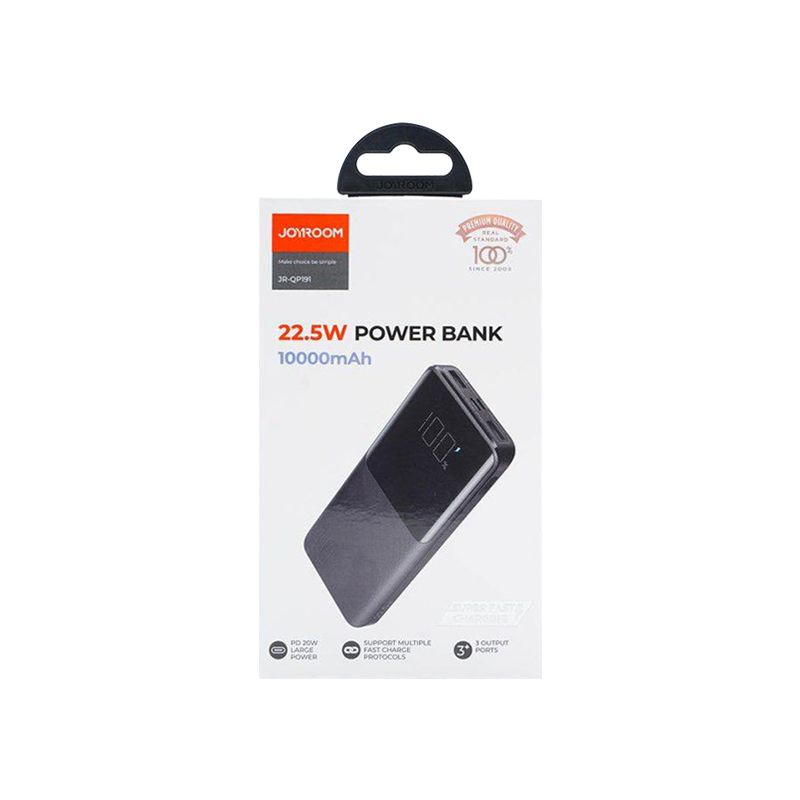 Joyroom JR-QP191 Portable Powerbank External Battery Charger 10000mAh 22.5W