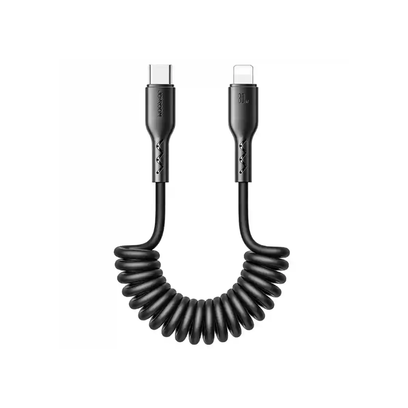 Joyroom SA38-CL3 30W PD Coiled Lightning Cable