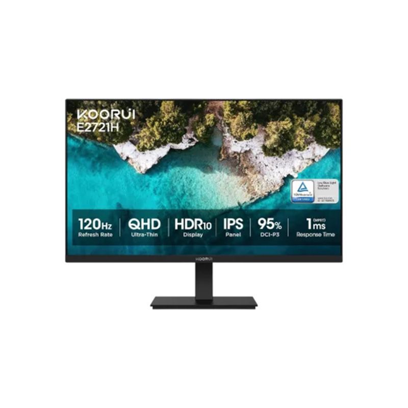KOORUI E2721H 1ms QHD IPS 27-Inch 120Hz Gaming Monitor Price in