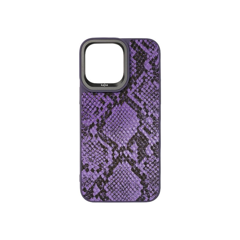 Kajsa Glamorous Collection Snake Pattern 2 Back Case for iPhone 14 Pro Max