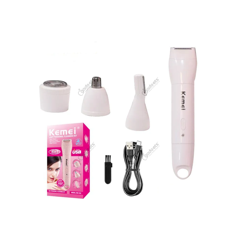 Kemei Km 1916 4 In 1 Shaver For Women