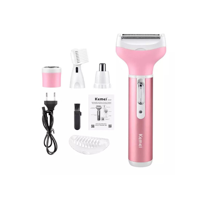 Kemei Km 6637 4 In 1 Shaver For Women