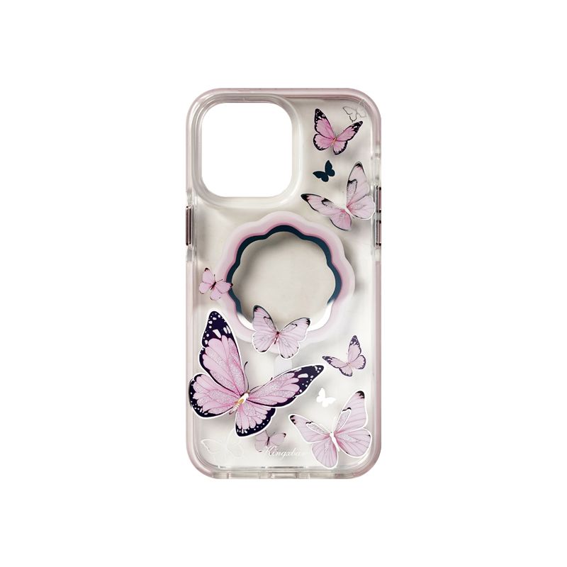Kingxbar Butterfly Series Shiny Case with MagSafe for iPhone 14 Pro Max