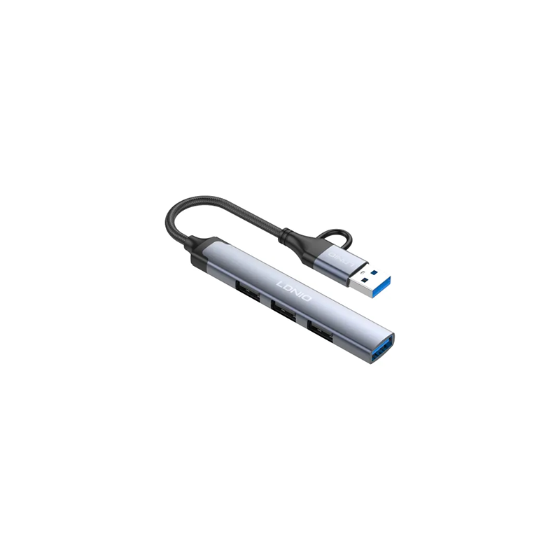 LDNIO DS-64U 4-in-1 USB C to USB Hubs