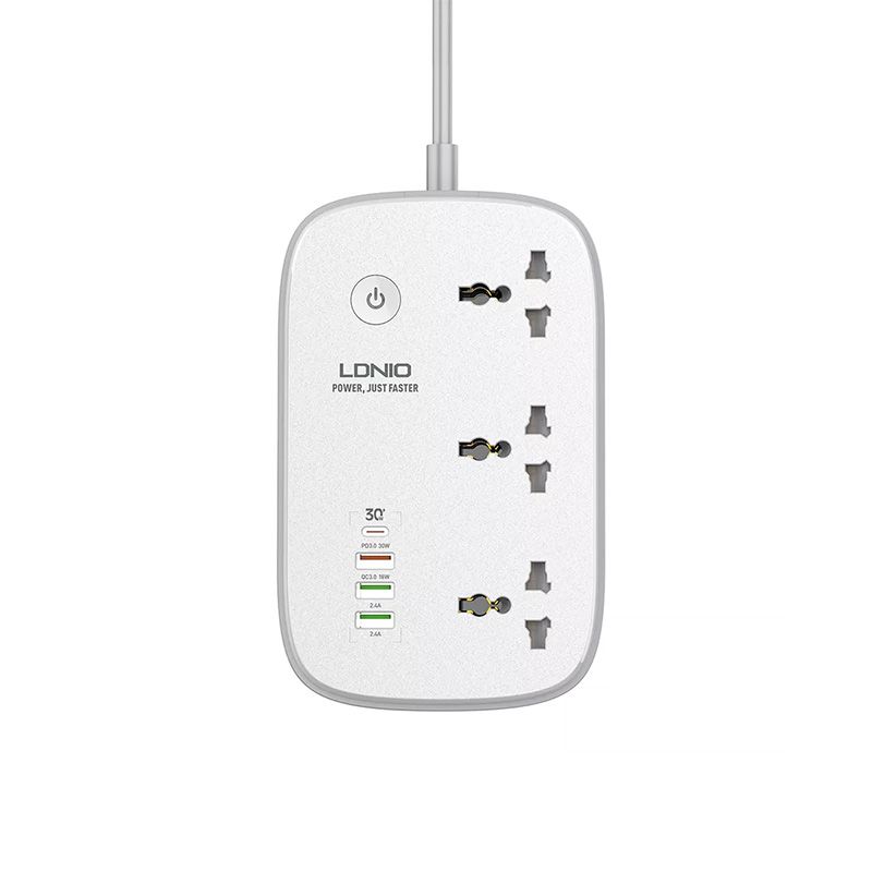 LDNIO SCW3451 Fast Charging Wifi Power Strip Plug