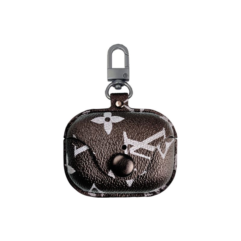 LV Big Flower Leather Case for Apple AirPods Pro 2