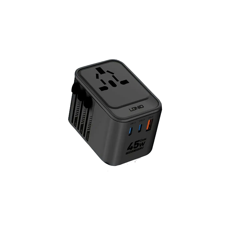Ldnio Z6 3 USB Ports GaN Travel Adapter