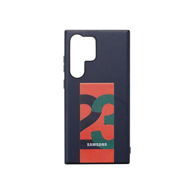 Leather Case with Print Design for Galaxy S23 Series