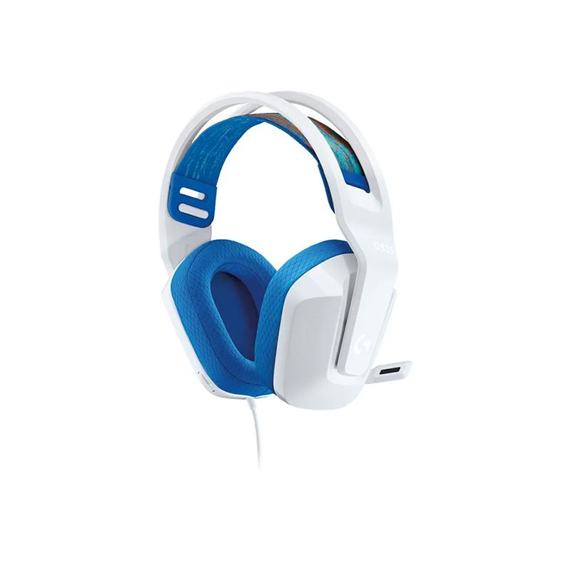 Logitech G335 Wired Gaming Headset (white)