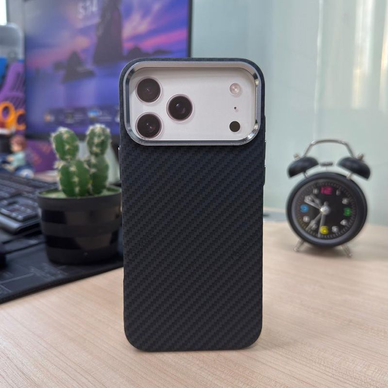 LuxoLife Carbon Polycarbonate Magsafe Case for iPhone