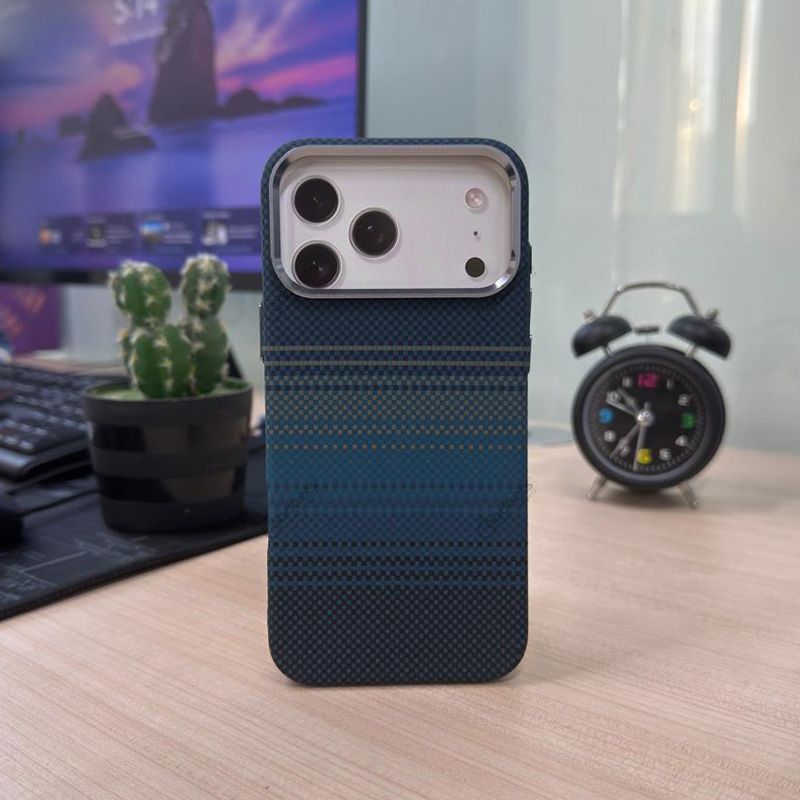 LuxoLife Carbon Polycarbonate Magsafe Case for iPhone