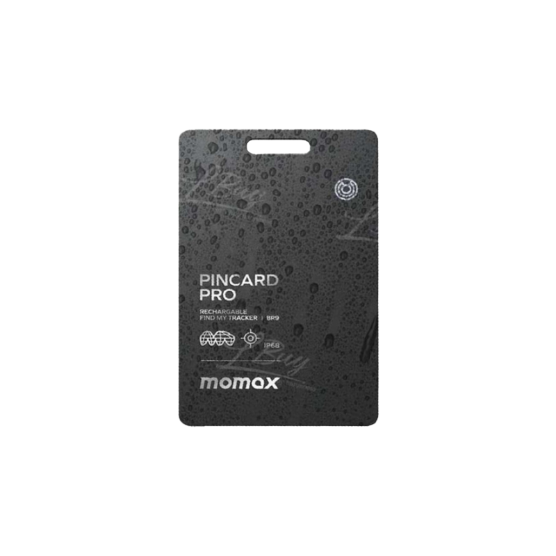 Momax BR9 PinCard Pro Rechargeable Find My Tracker