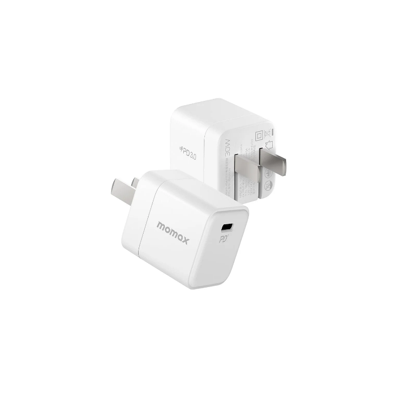 MOMAX UM26CN ONEPLUG GaN Mini USB-C Fast Charger 30w