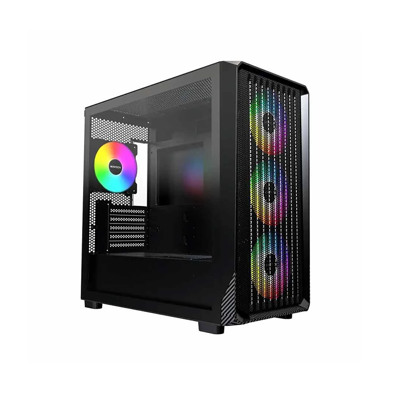 MONTECH X5M Mid Tower Micro ATX Gaming Desktop Casing