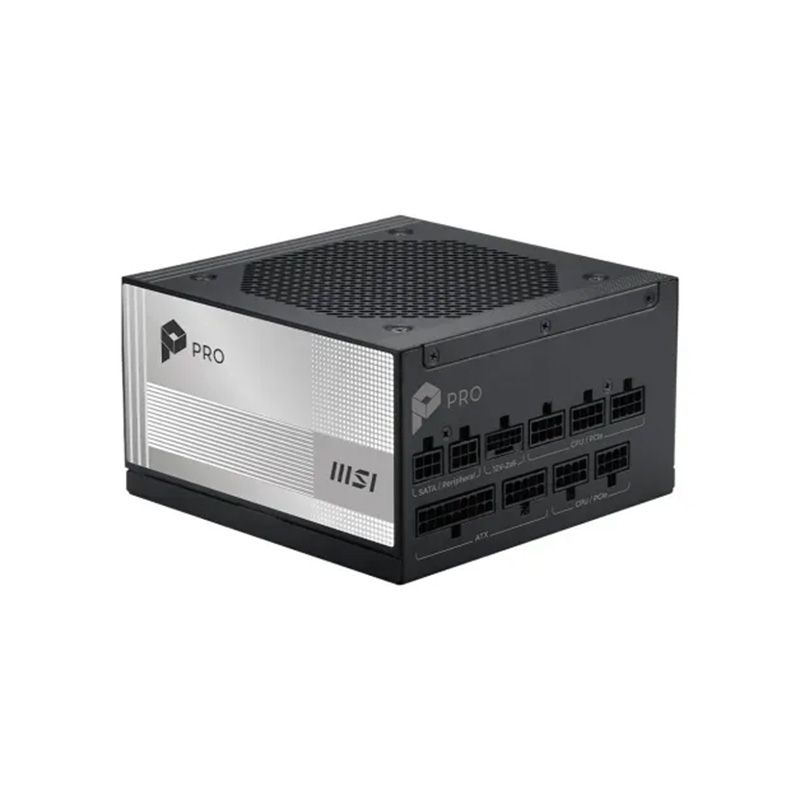 MSI PRO A1000PL PCIE5 1000W 80 Plus Platinum Power Supply