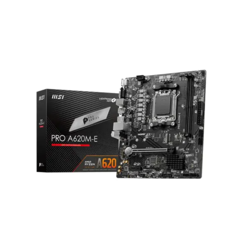 MSI PRO A620M-E AMD AM5 mATX Motherboard