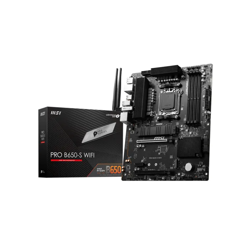 MSI PRO B650-S WIFI DDR5 AMD AM5 MOTHERBOARD