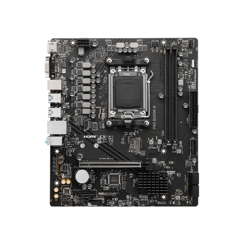 MSI PRO B650M-B AM5 Micro-ATX Motherboard