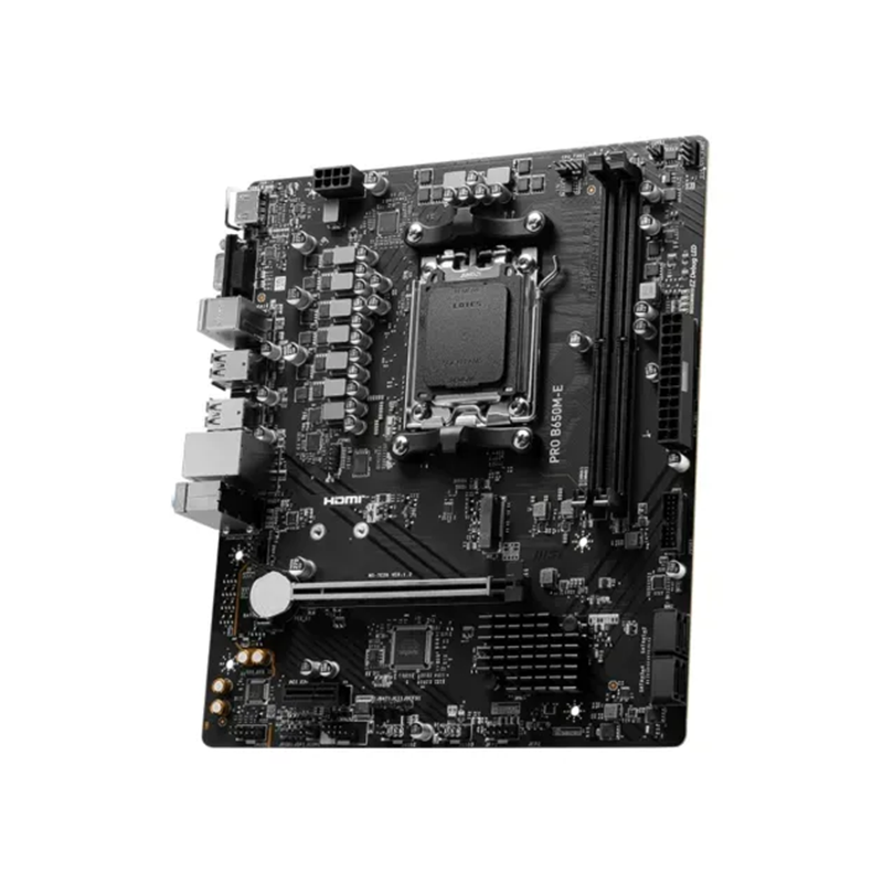 MSI PRO B650M-E AM5 Micro ATX Motherboard